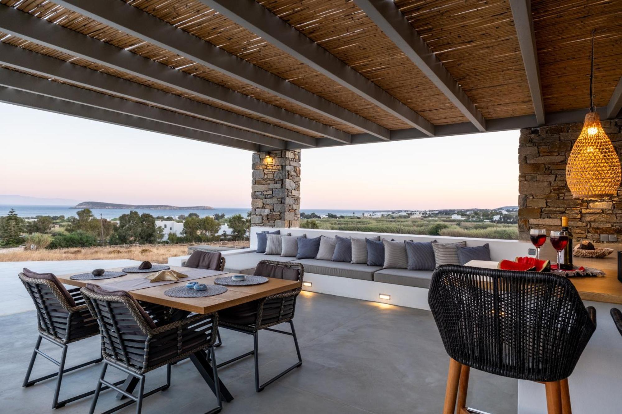 Golden Bay Luxury Villas And Suites Chrisi Akti  Dış mekan fotoğraf