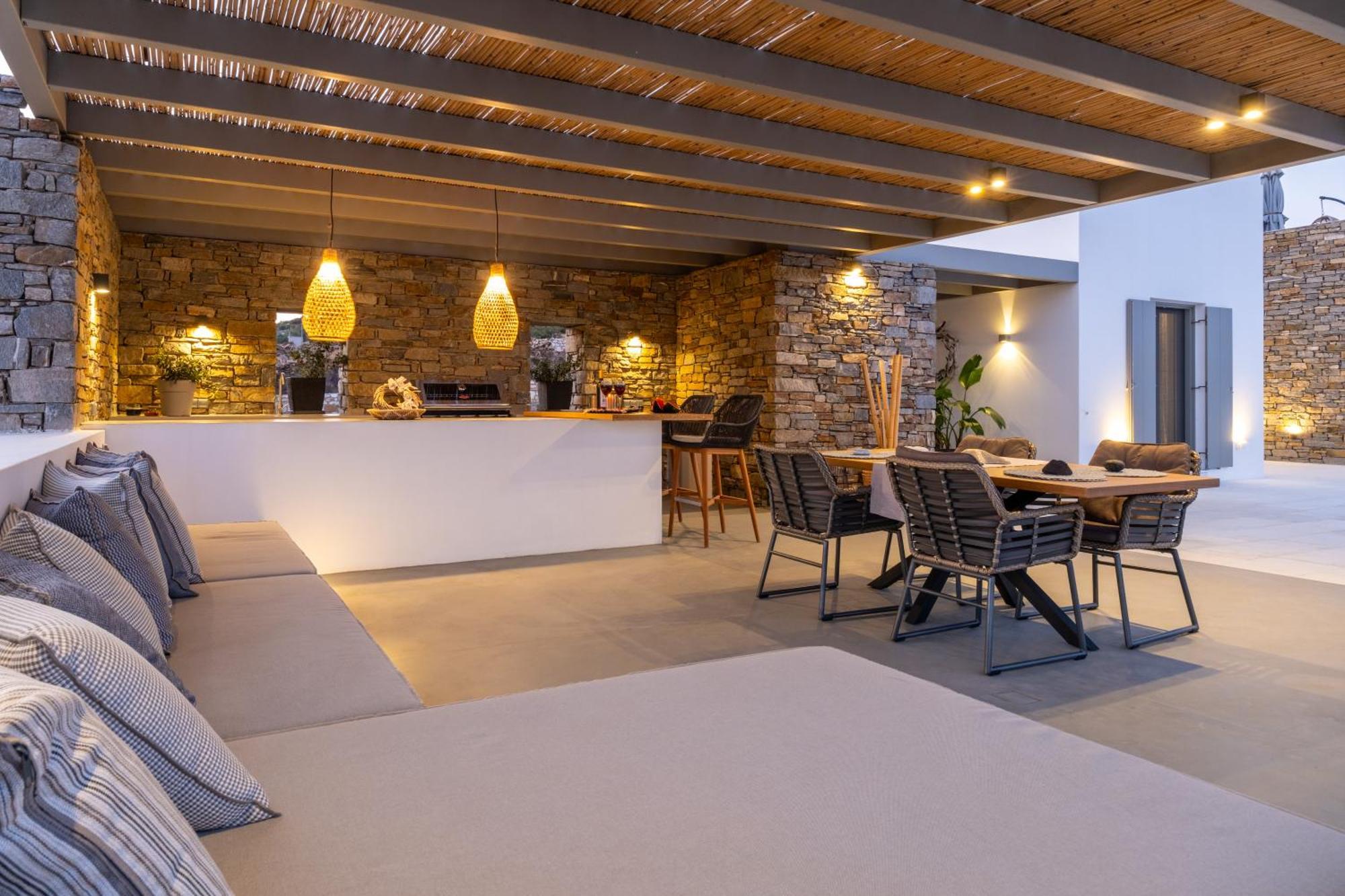 Golden Bay Luxury Villas And Suites Chrisi Akti  Dış mekan fotoğraf