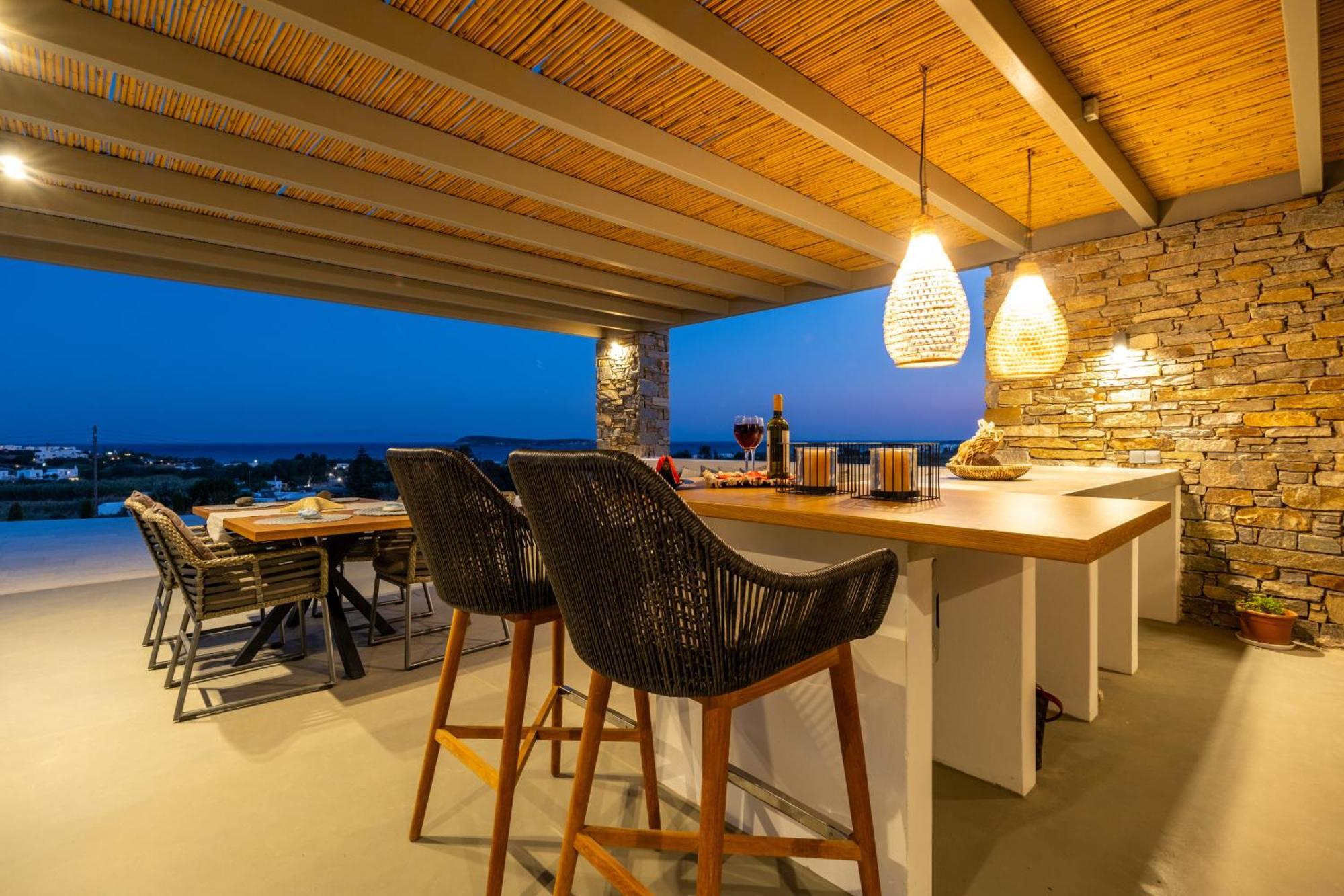 Golden Bay Luxury Villas And Suites Chrisi Akti  Dış mekan fotoğraf