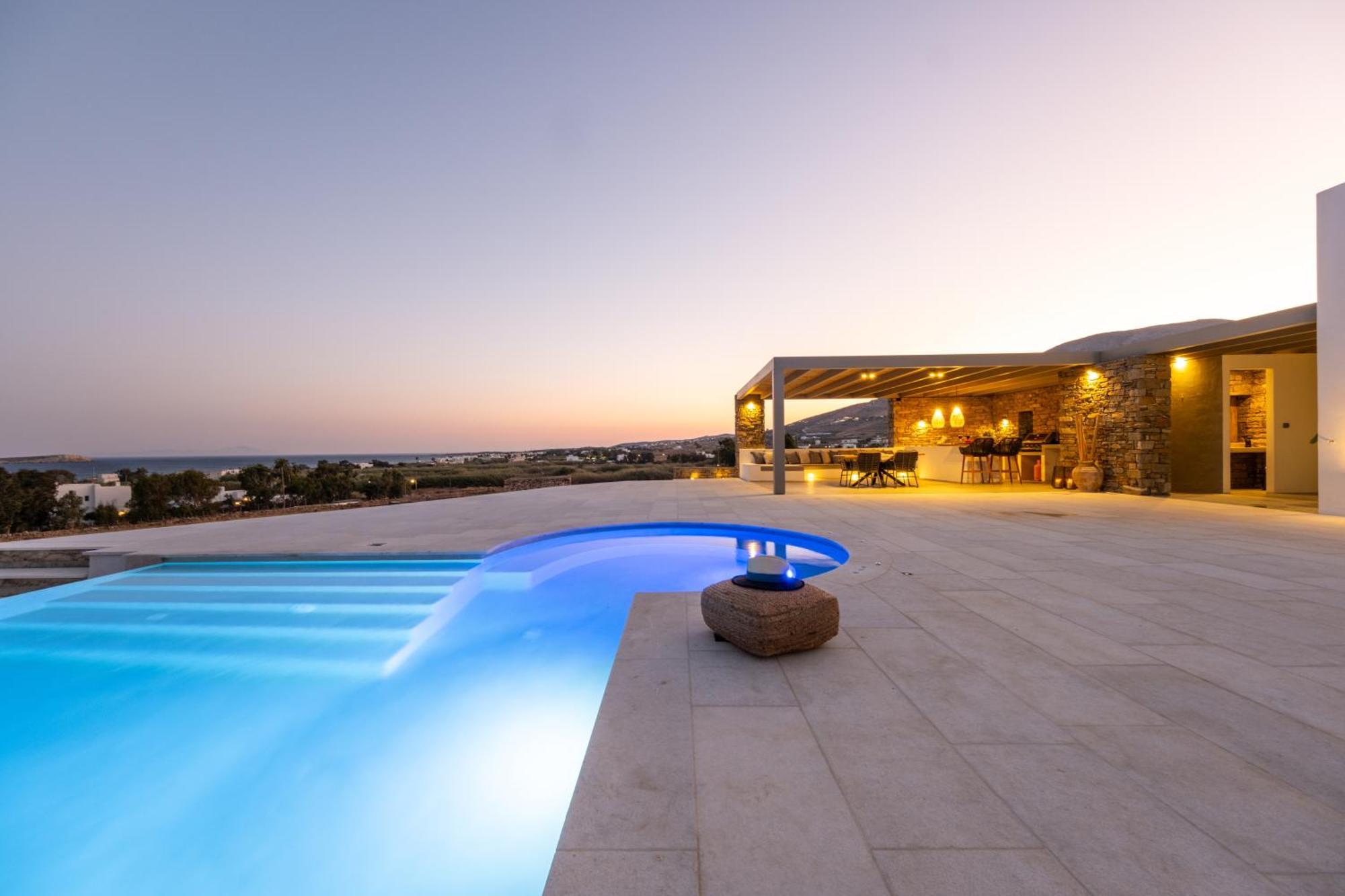 Golden Bay Luxury Villas And Suites Chrisi Akti  Dış mekan fotoğraf
