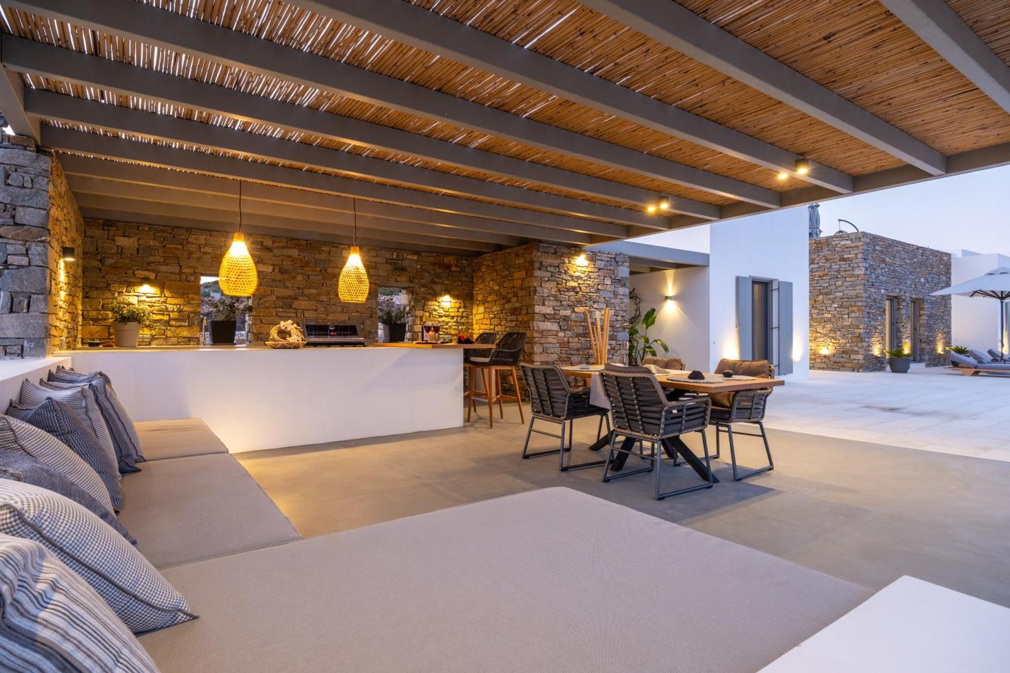 Golden Bay Luxury Villas And Suites Chrisi Akti  Dış mekan fotoğraf