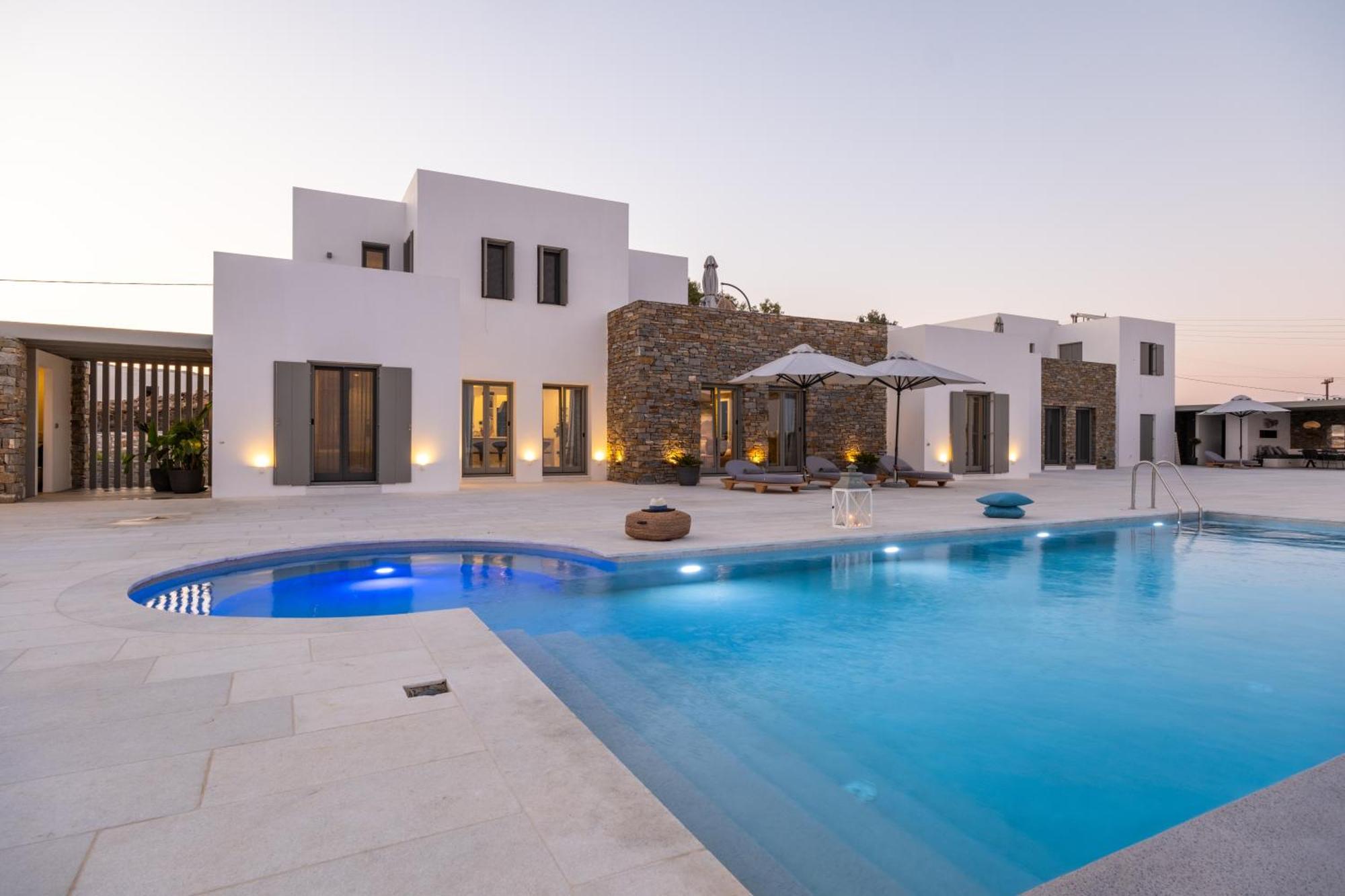 Golden Bay Luxury Villas And Suites Chrisi Akti  Dış mekan fotoğraf