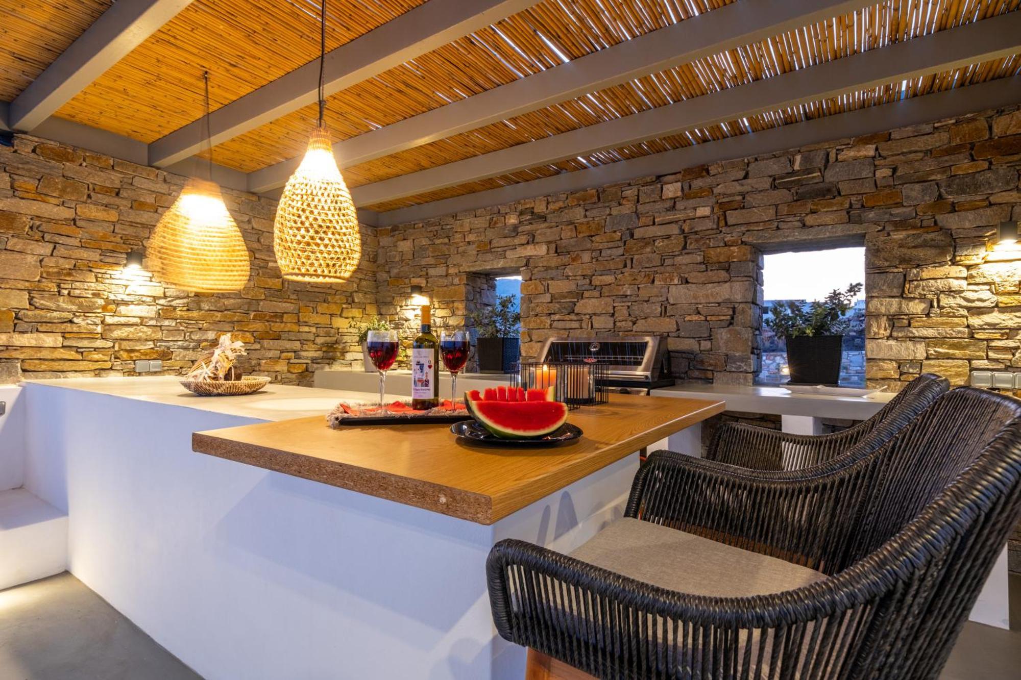 Golden Bay Luxury Villas And Suites Chrisi Akti  Dış mekan fotoğraf