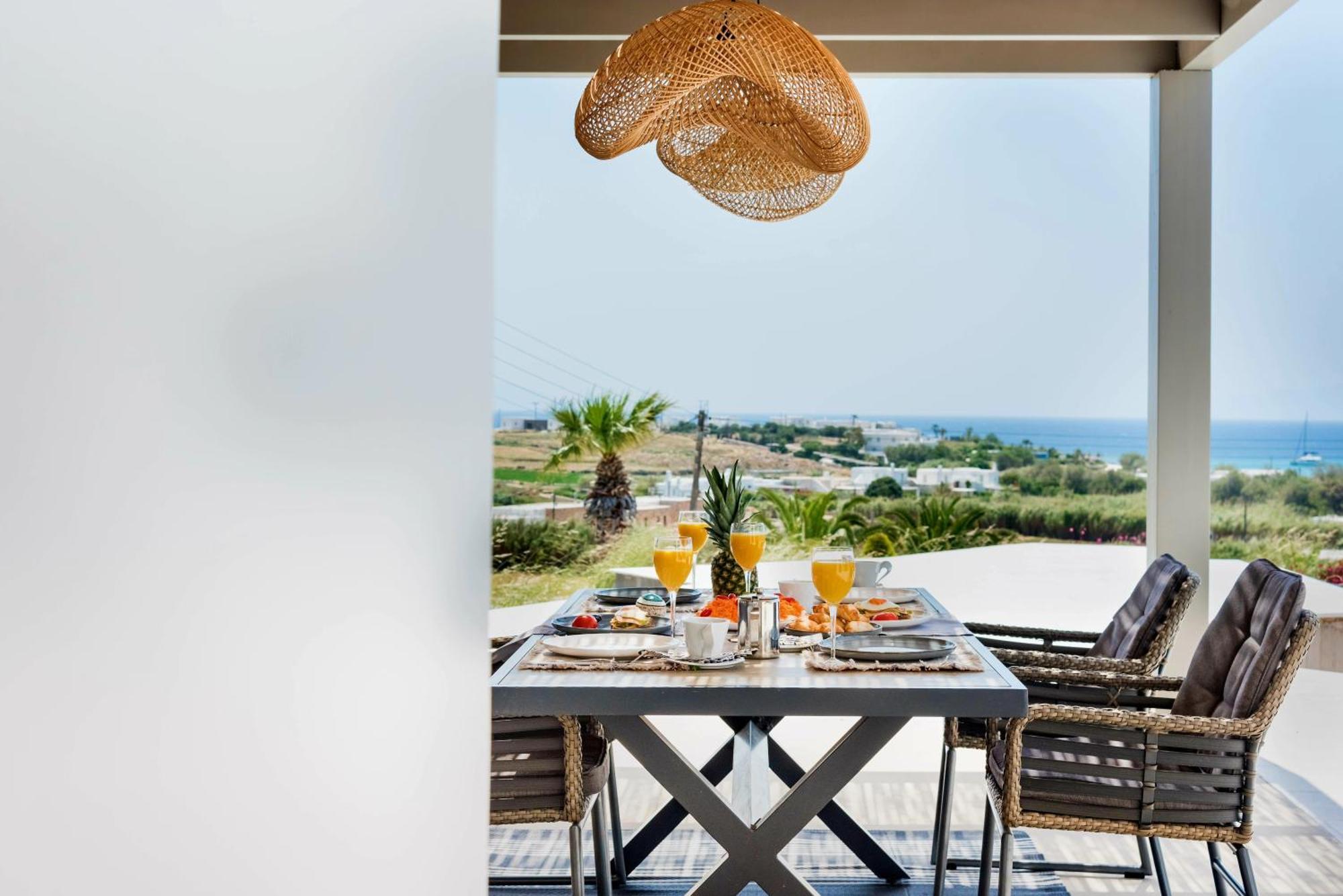 Golden Bay Luxury Villas And Suites Chrisi Akti  Dış mekan fotoğraf