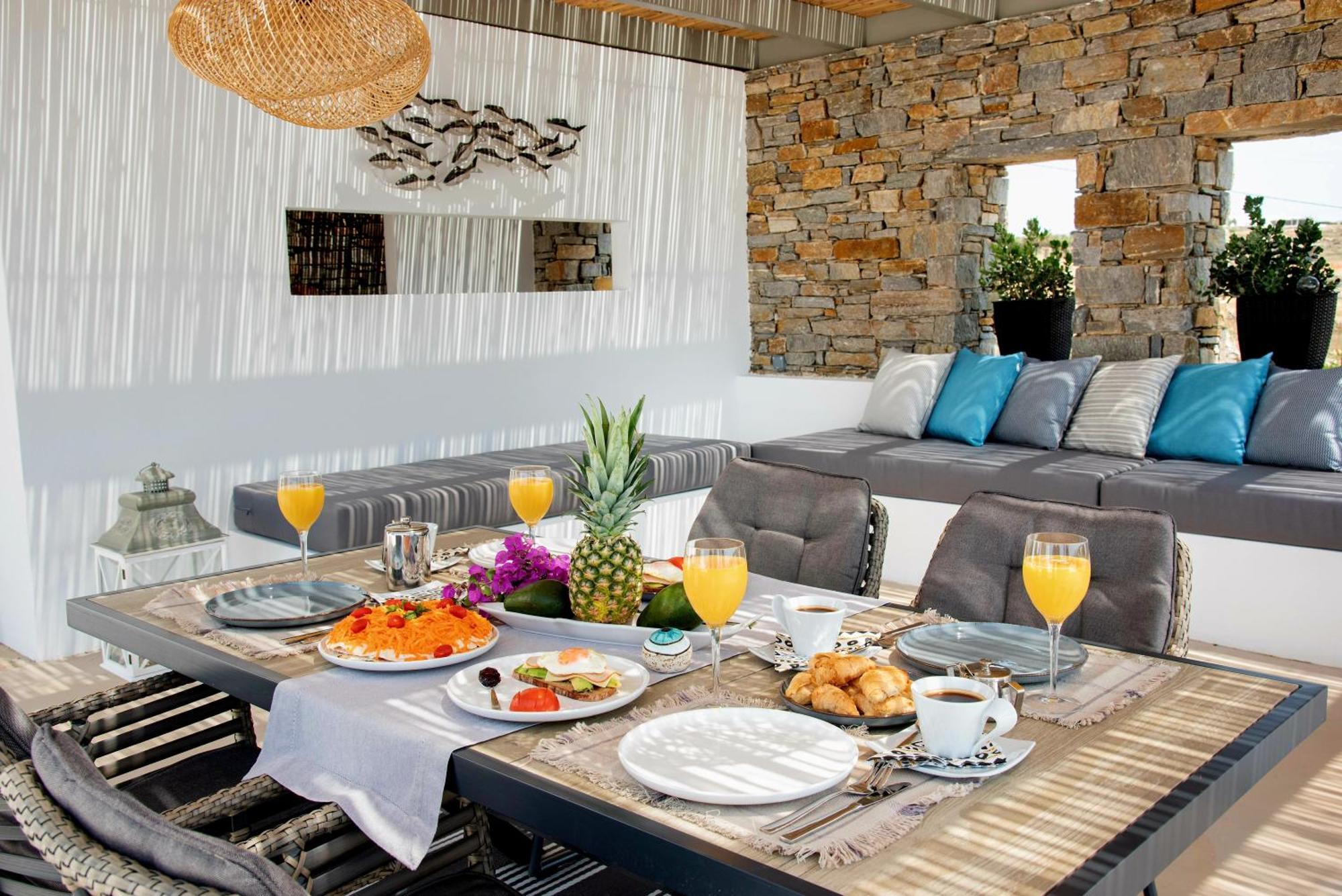 Golden Bay Luxury Villas And Suites Chrisi Akti  Dış mekan fotoğraf
