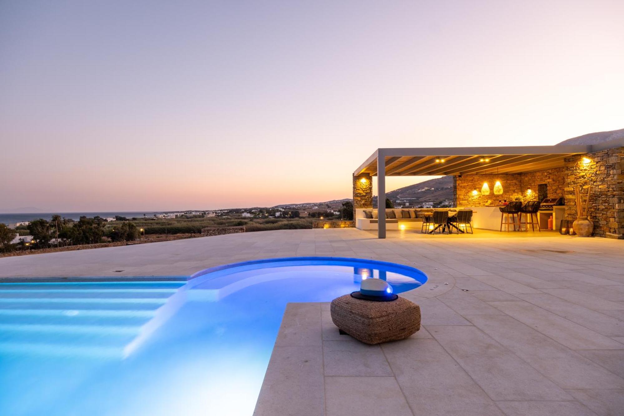 Golden Bay Luxury Villas And Suites Chrisi Akti  Dış mekan fotoğraf