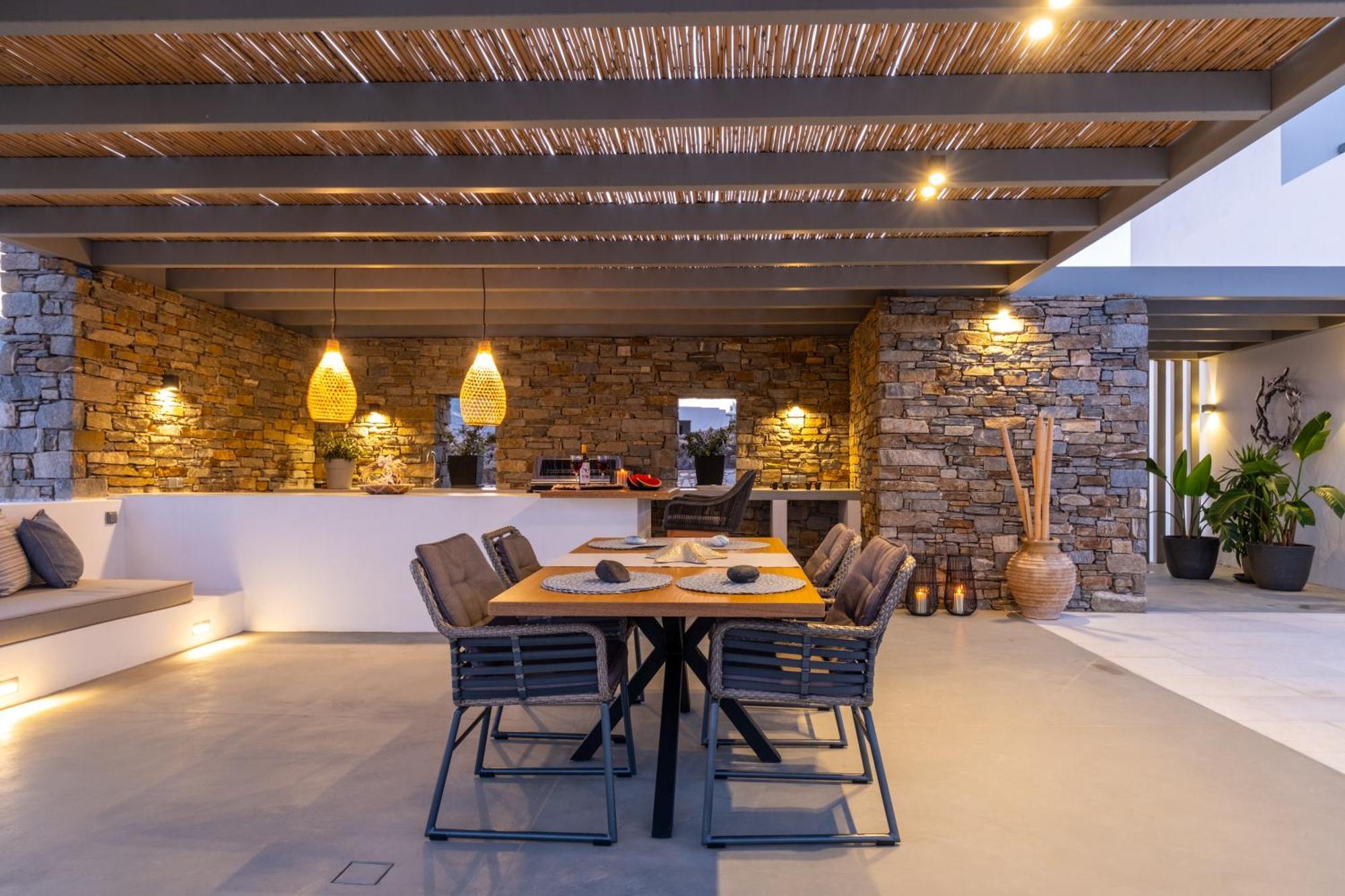 Golden Bay Luxury Villas And Suites Chrisi Akti  Dış mekan fotoğraf