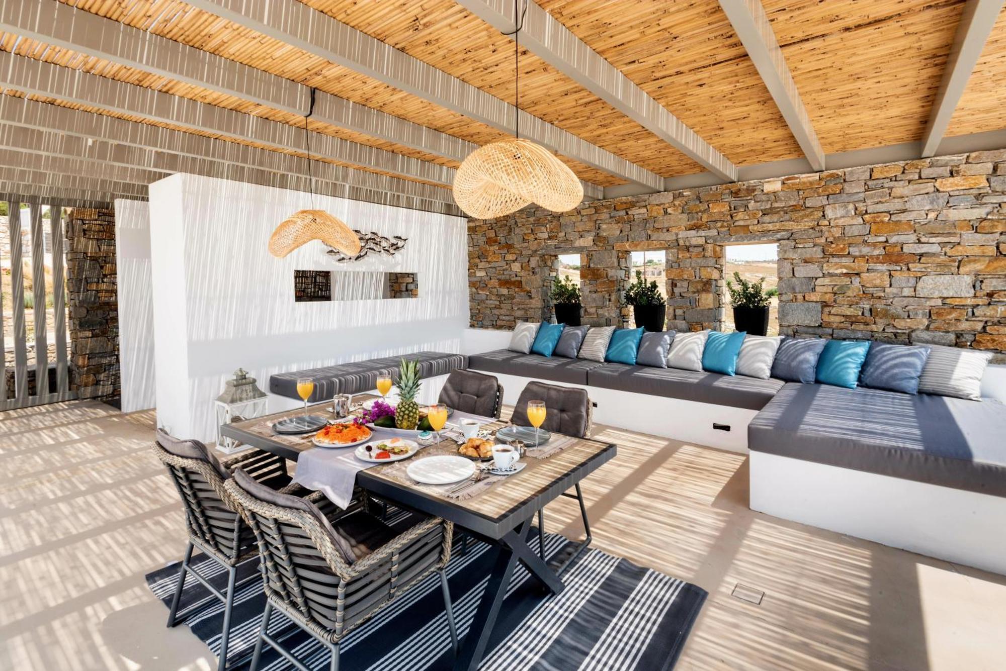 Golden Bay Luxury Villas And Suites Chrisi Akti  Dış mekan fotoğraf