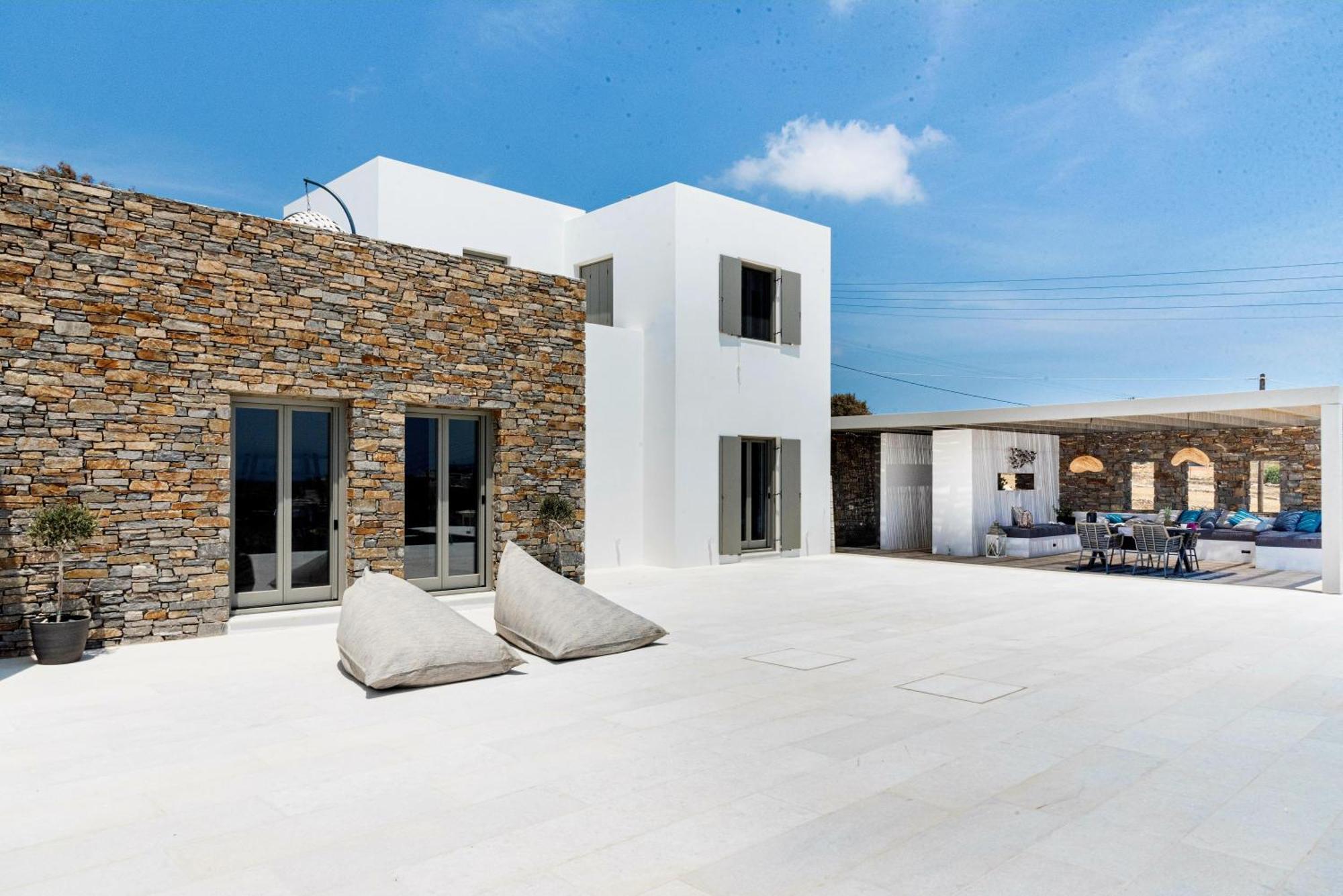 Golden Bay Luxury Villas And Suites Chrisi Akti  Dış mekan fotoğraf