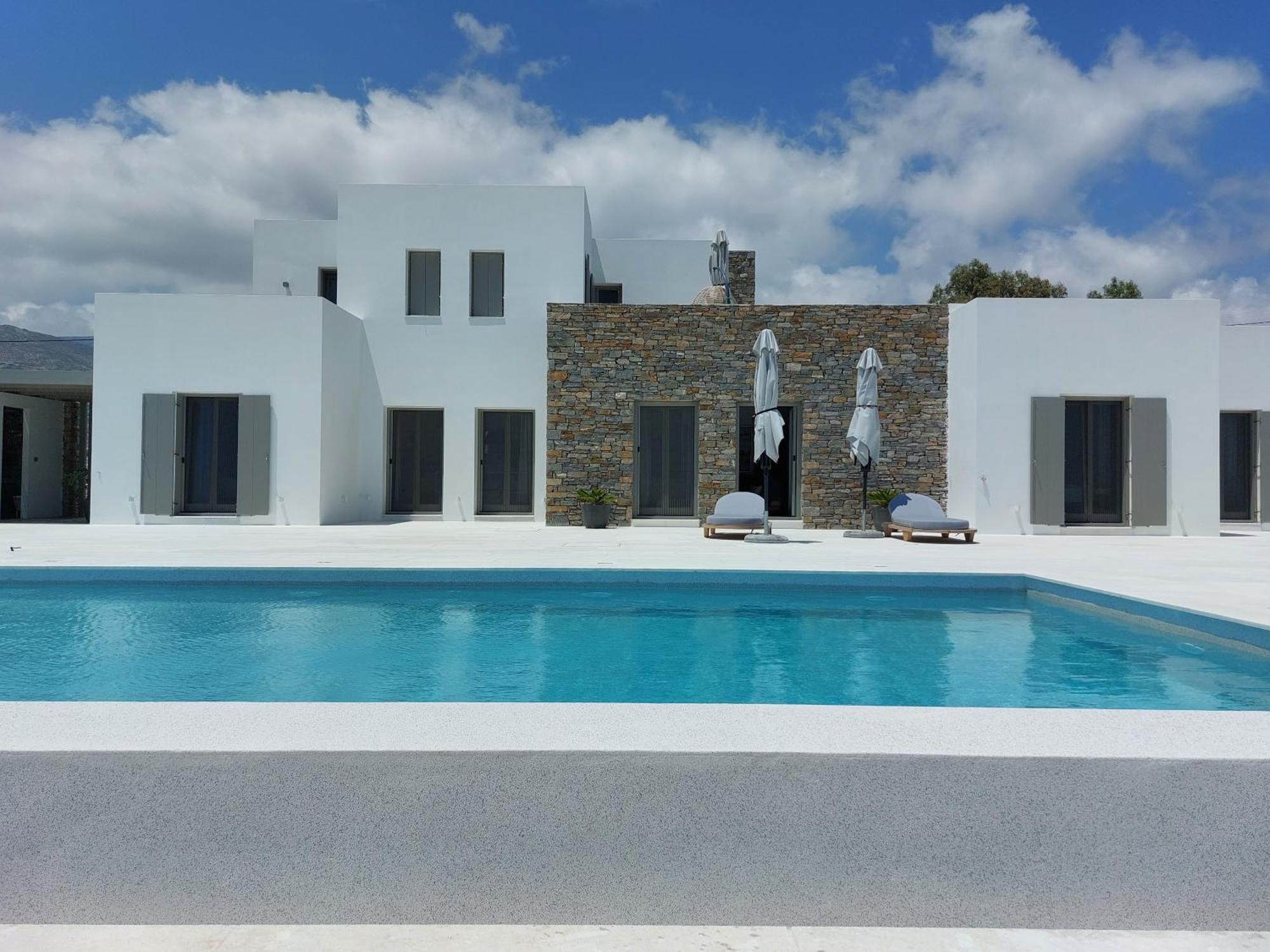 Golden Bay Luxury Villas And Suites Chrisi Akti  Dış mekan fotoğraf
