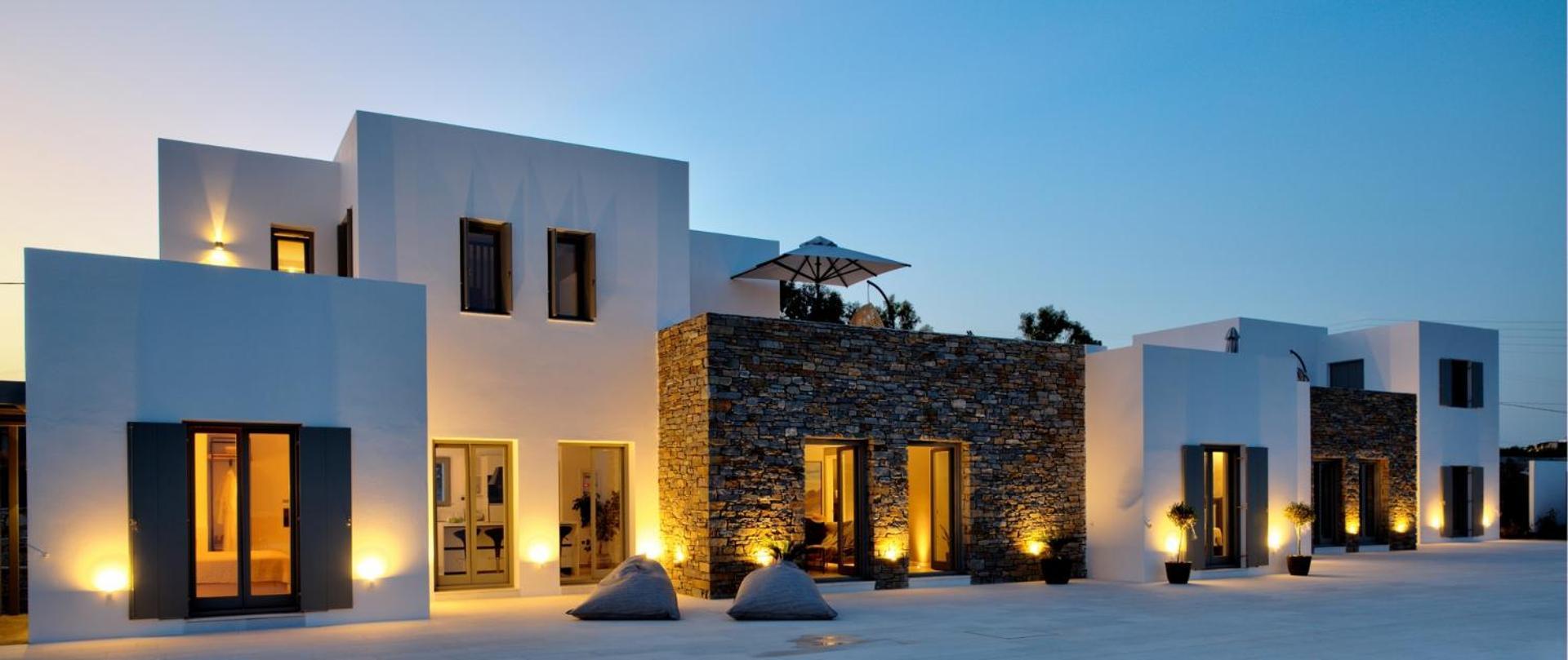 Golden Bay Luxury Villas And Suites Chrisi Akti  Dış mekan fotoğraf