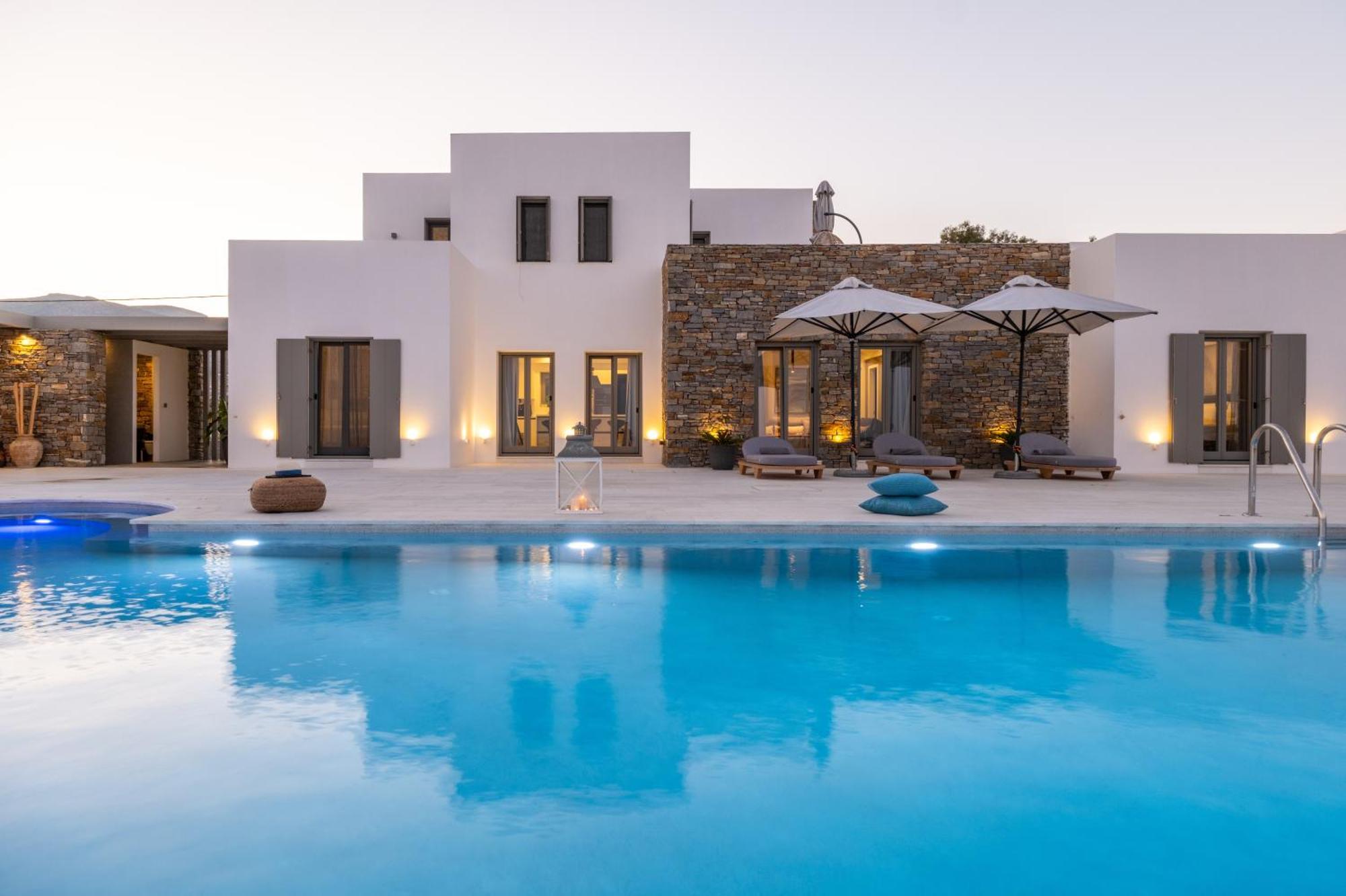 Golden Bay Luxury Villas And Suites Chrisi Akti  Dış mekan fotoğraf